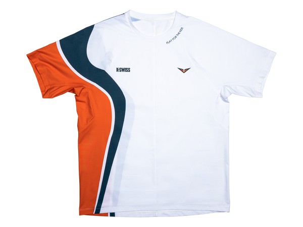 1011682-101 | RBLV MI M.F.P. SHIRT | WHITE/STARGAZER/ORANGE