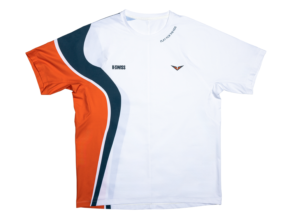 1011682-101 | RBLV MI M.F.P. SHIRT | WHITE/STARGAZER/ORANGE
