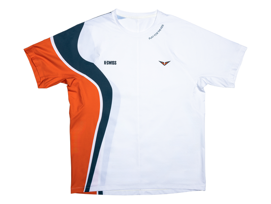 1011682-101 | RBLV MI M.F.P. SHIRT | WHITE/STARGAZER/ORANGE