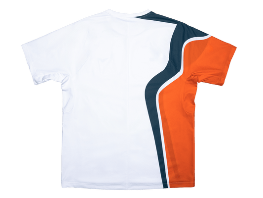 1011682 - 101 | RBLV MI M.F.P. SHIRT | WHITE/STARGAZER/ORANGE - K - Swiss US - APPAREL