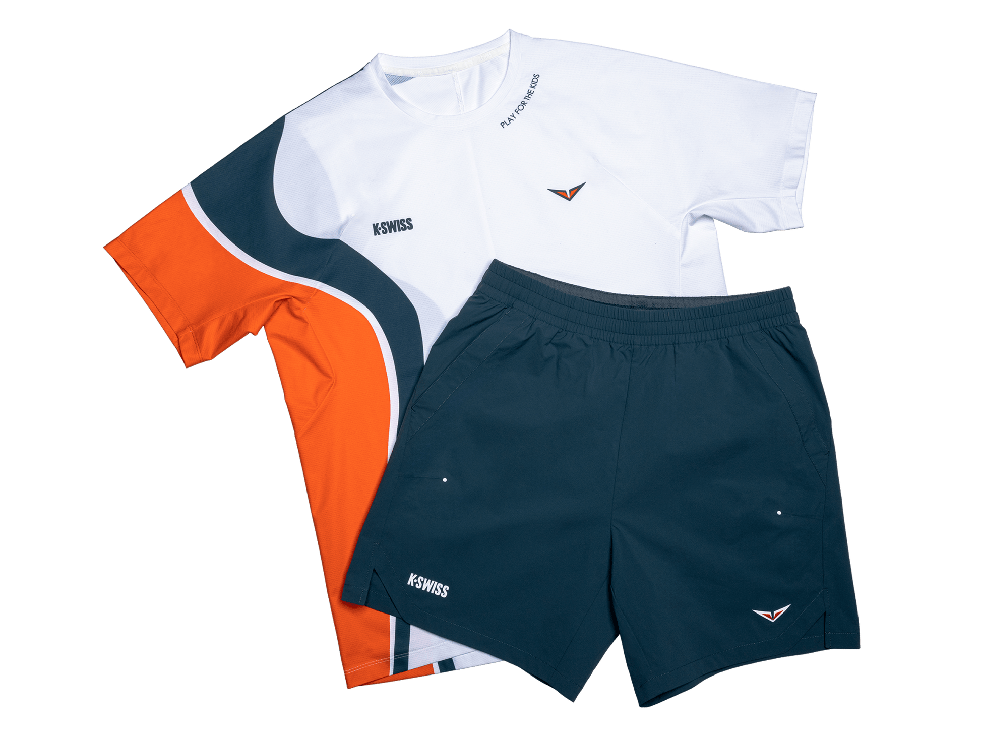 1011682 - 101 | RBLV MI M.F.P. SHIRT | WHITE/STARGAZER/ORANGE - K - Swiss US - APPAREL