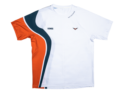 1011682 - 101 | RBLV MI M.F.P. SHIRT | WHITE/STARGAZER/ORANGE - K - Swiss US - APPAREL