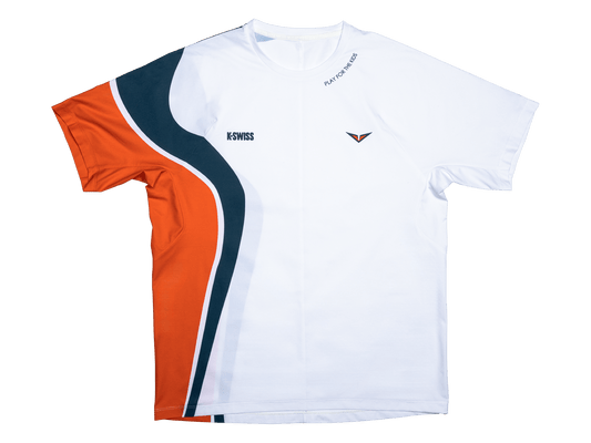 1011682 - 101 | RBLV MI M.F.P. SHIRT | WHITE/STARGAZER/ORANGE - K - Swiss US - APPAREL
