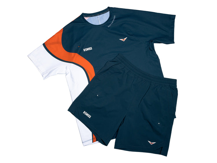 1011682-407 | RBLV MI M.F.P. SHIRT | STARGAZER/ORANGE/WHITE