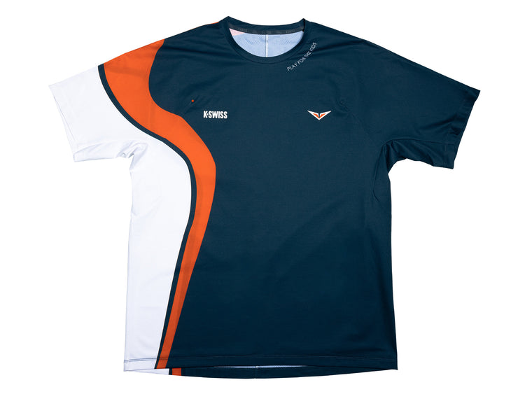 1011682-407 | RBLV MI M.F.P. SHIRT | STARGAZER/ORANGE/WHITE
