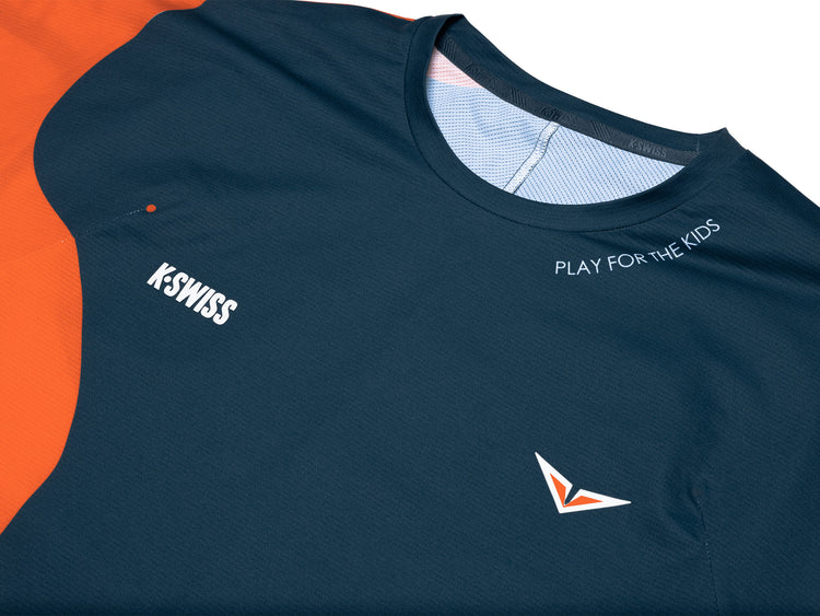 1011682-407 | RBLV MI M.F.P. SHIRT | STARGAZER/ORANGE/WHITE