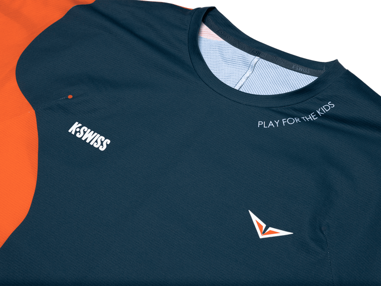 1011682-407 | RBLV MI M.F.P. SHIRT | STARGAZER/ORANGE/WHITE