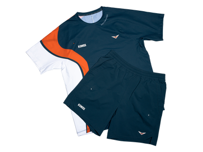 1011682-407 | RBLV MI M.F.P. SHIRT | STARGAZER/ORANGE/WHITE