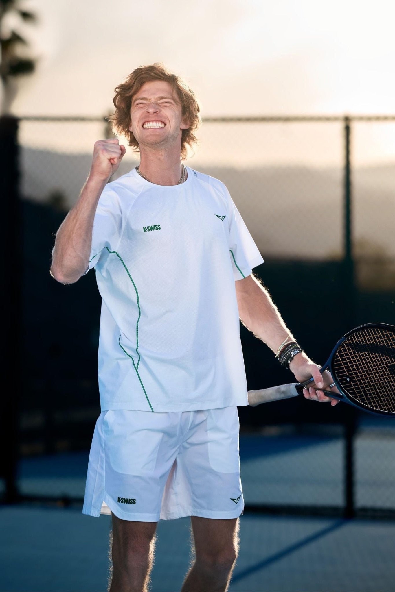 1012018 - 101 | RUBLEV WHT SHIRT | WHITE - K - Swiss US - APPAREL