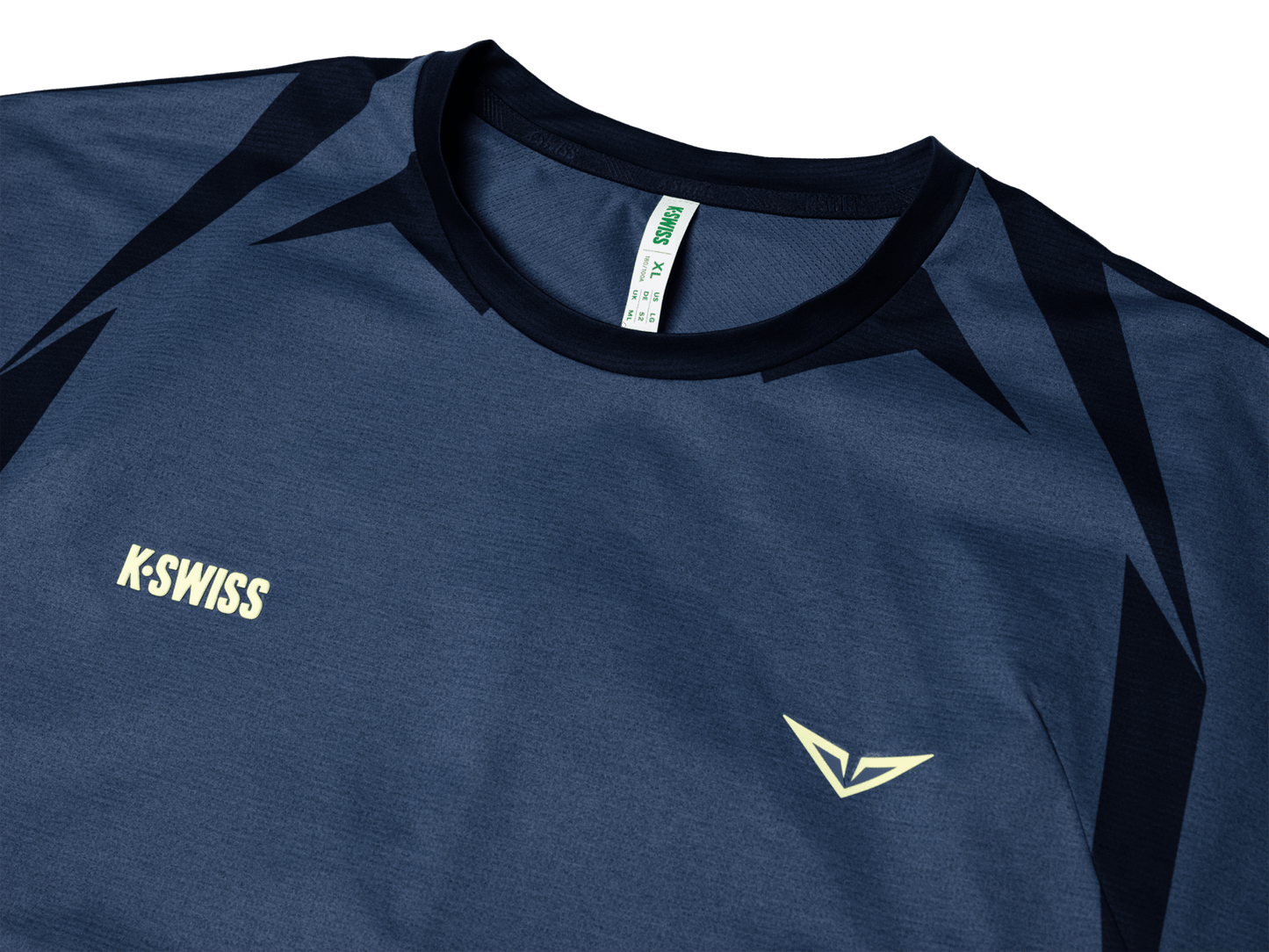 1012020 - 417 | RUBLEV US OPEN SHIRT | BLUE/YELLOW - K - Swiss US - APPAREL