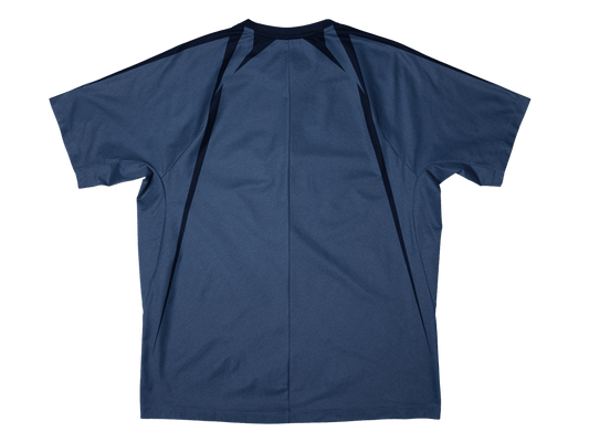 1012020 - 417 | RUBLEV US OPEN SHIRT | BLUE/YELLOW - K - Swiss US - APPAREL