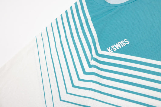 1013230 - 101 | RBLV '26 MATCH SHIRT | GREEN/WHITE - K - Swiss US - APPAREL