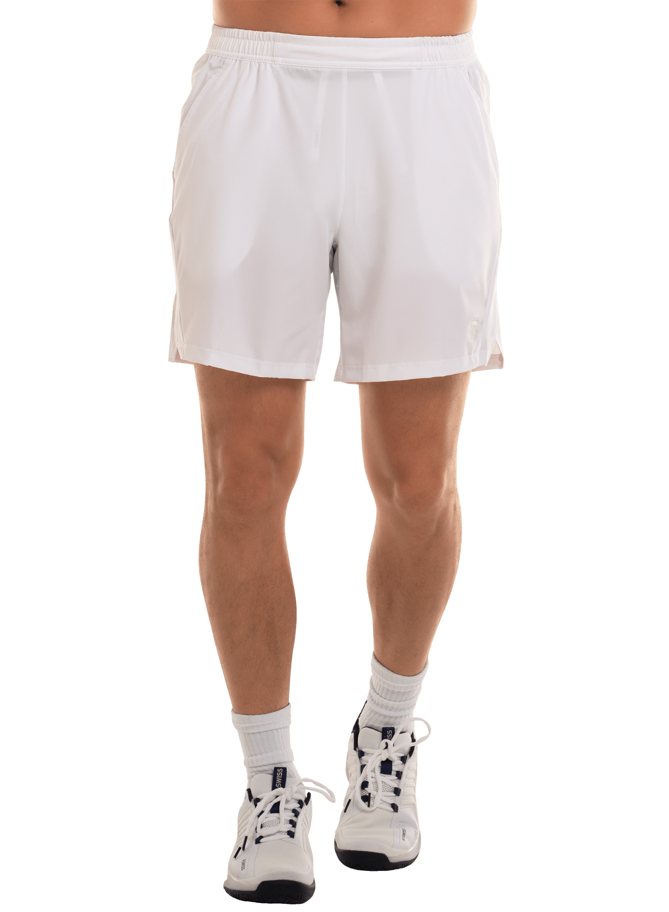 106059 - 100 | SUPERCHARGE SHORT - 7" | WHITE - K - Swiss US - APPAREL