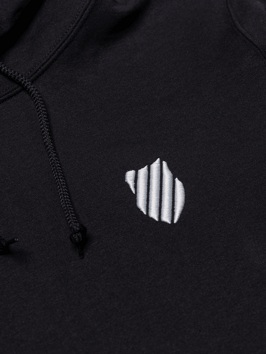 107246 - 008 | HERITAGE HOODIE | BLACK - K - Swiss US - APPAREL