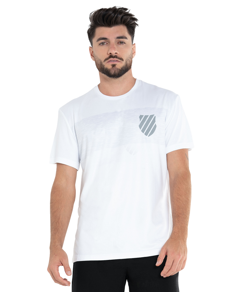 107700-100 | LUXE TECH CREW | WHITE