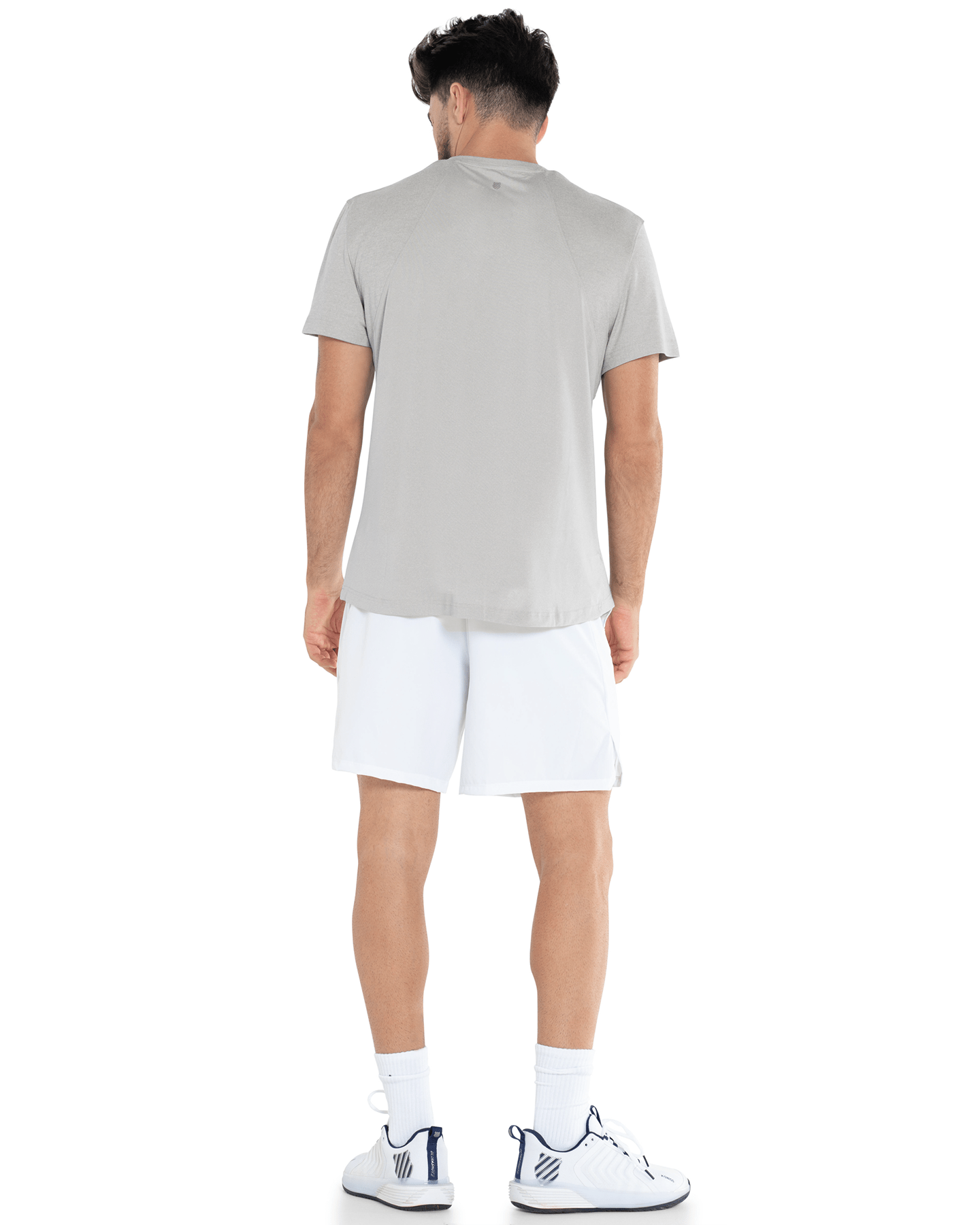 107701 - 026 | ICON CREW | HEATHER GRAY - K - Swiss US - APPAREL