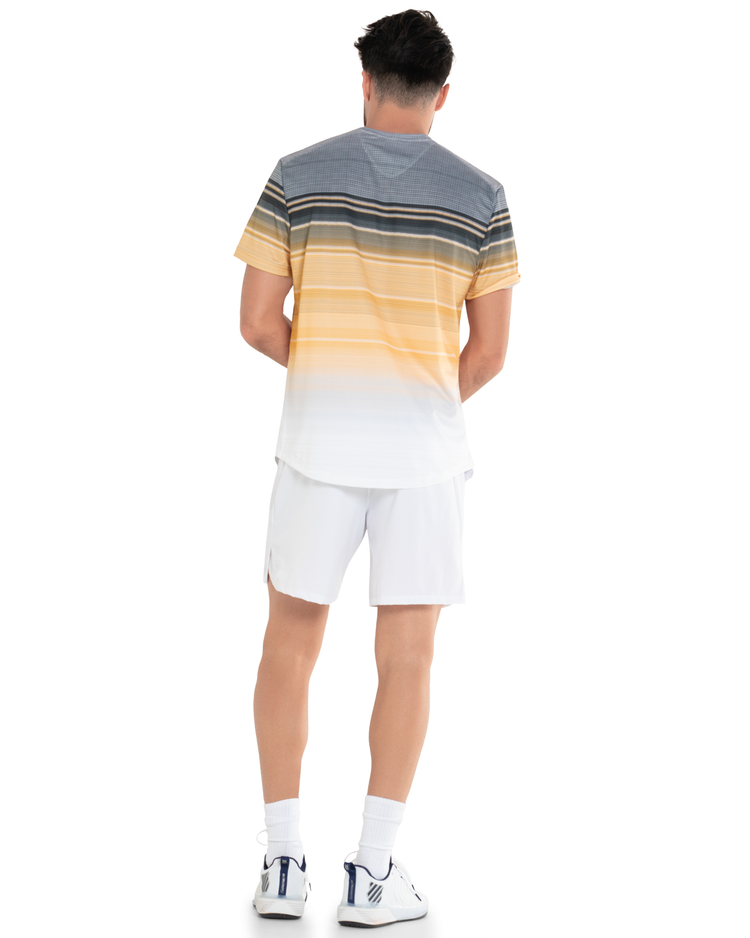 107724-767 | RADIANT STRIPE S/S T-SHIRT | AMBER