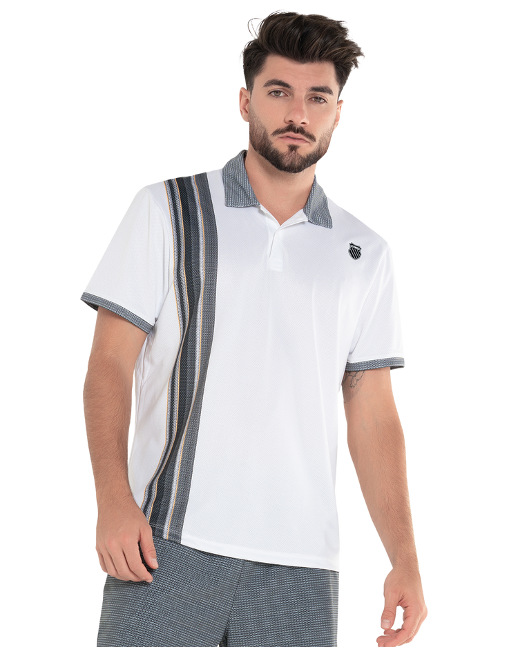 107726-100 | VERTICAL POLO S/S | WHITE