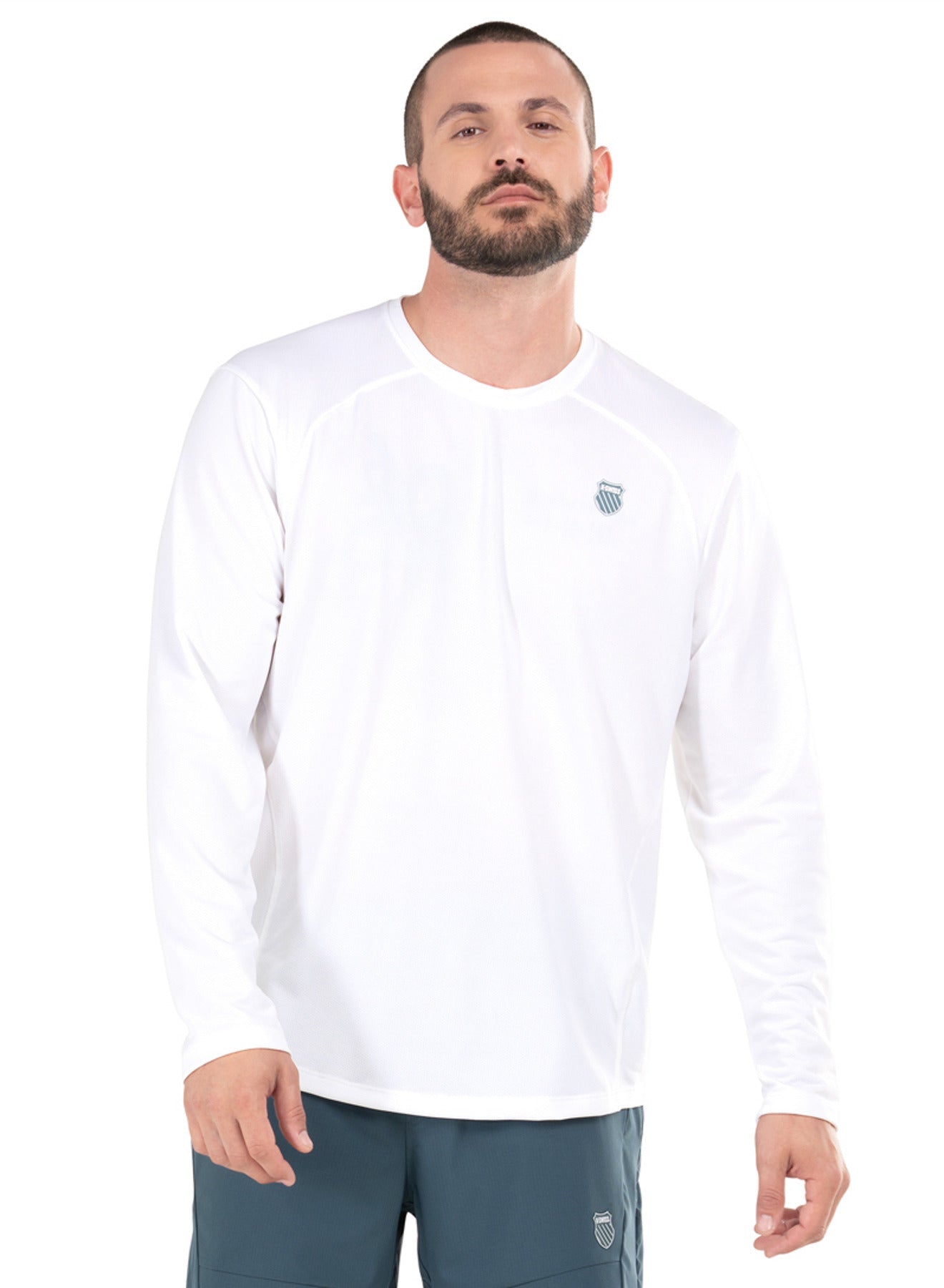 109106 - 100 | ODYSSEY L/S | WHITE - K - Swiss US - APPAREL