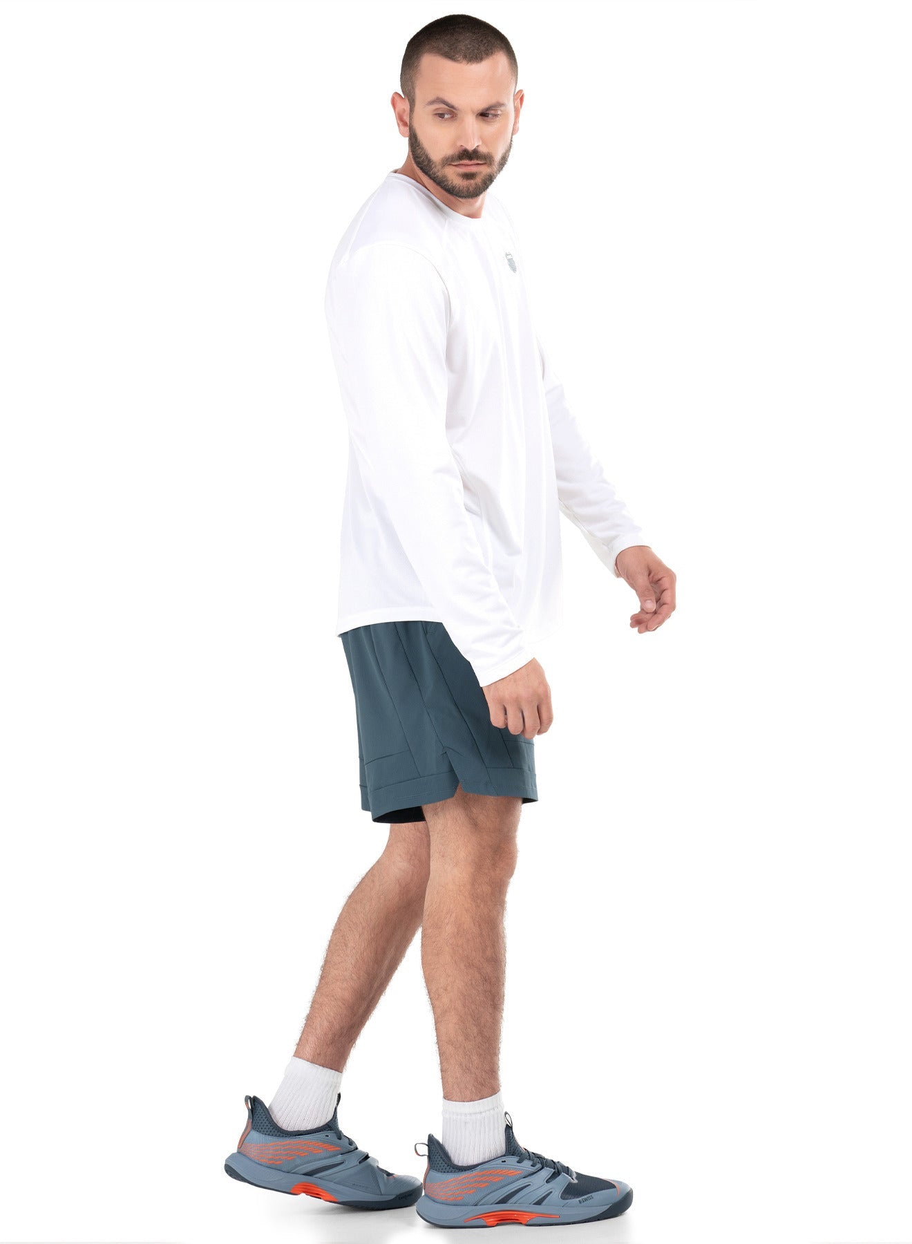 109106 - 100 | ODYSSEY L/S | WHITE - K - Swiss US - APPAREL