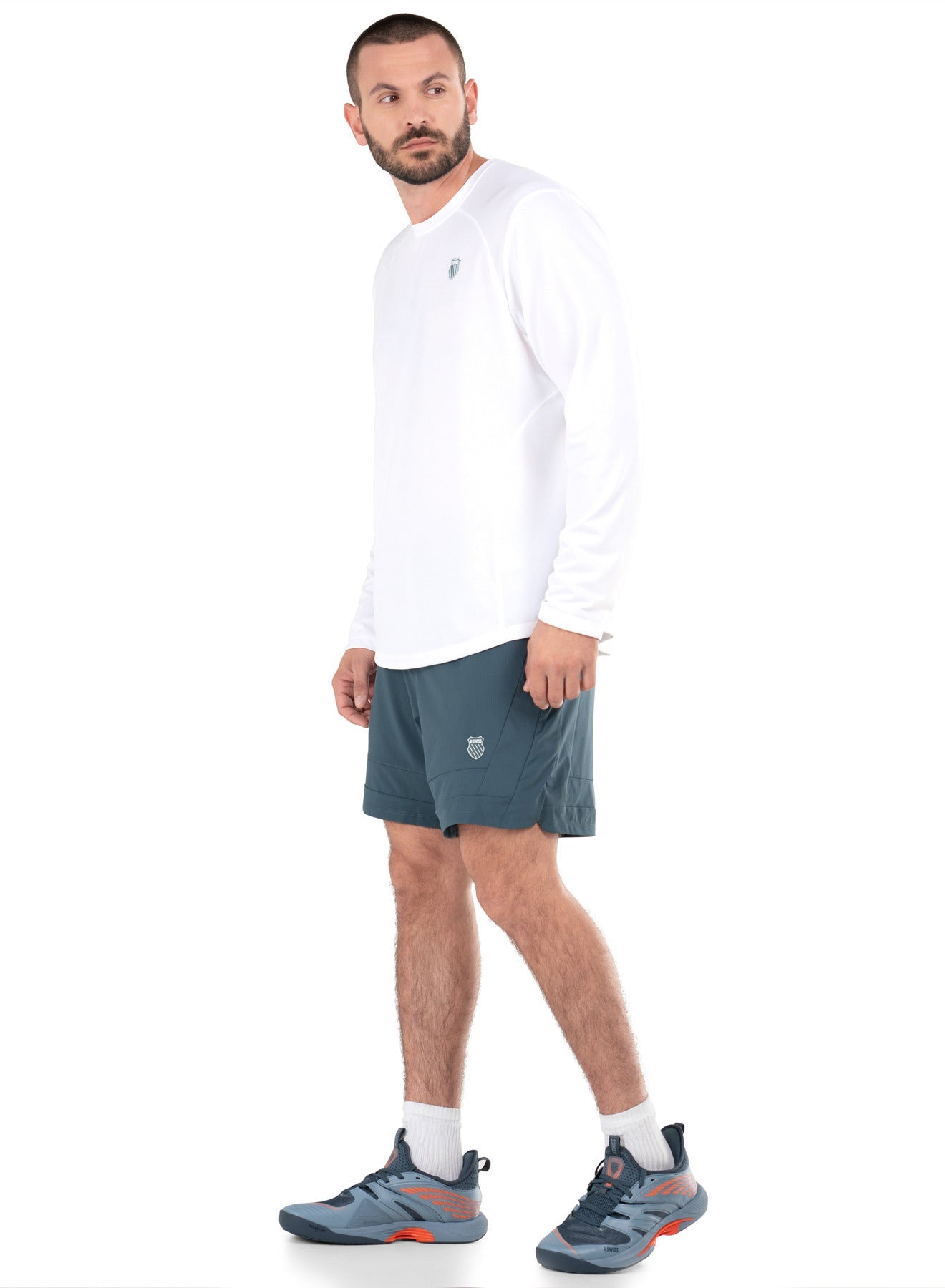 109106 - 100 | ODYSSEY L/S | WHITE - K - Swiss US - APPAREL