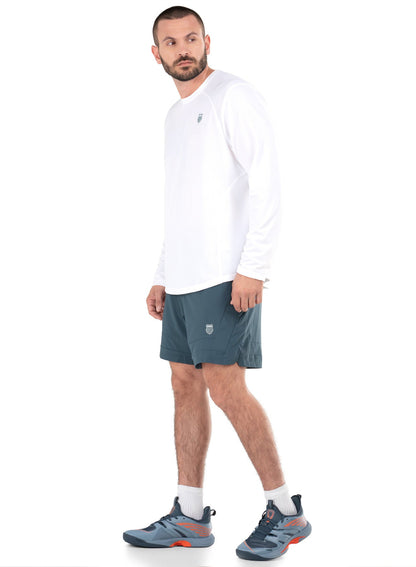 109106 - 100 | ODYSSEY L/S | WHITE - K - Swiss US - APPAREL