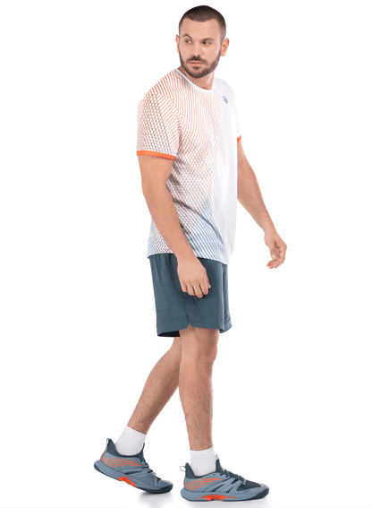 109108 - 100 | ORION STRIPE S/S | WHITE - K - Swiss US - APPAREL