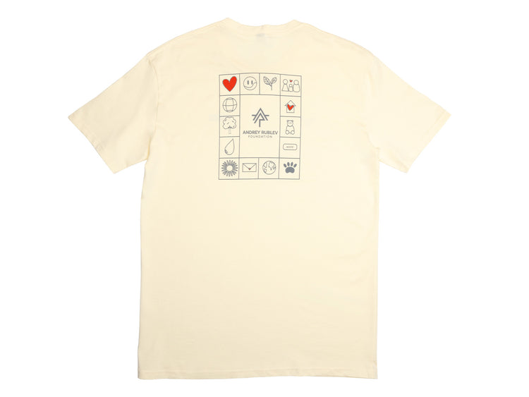 1712474-745 | RUBLEV FOUNDATION TEE | BUTTER