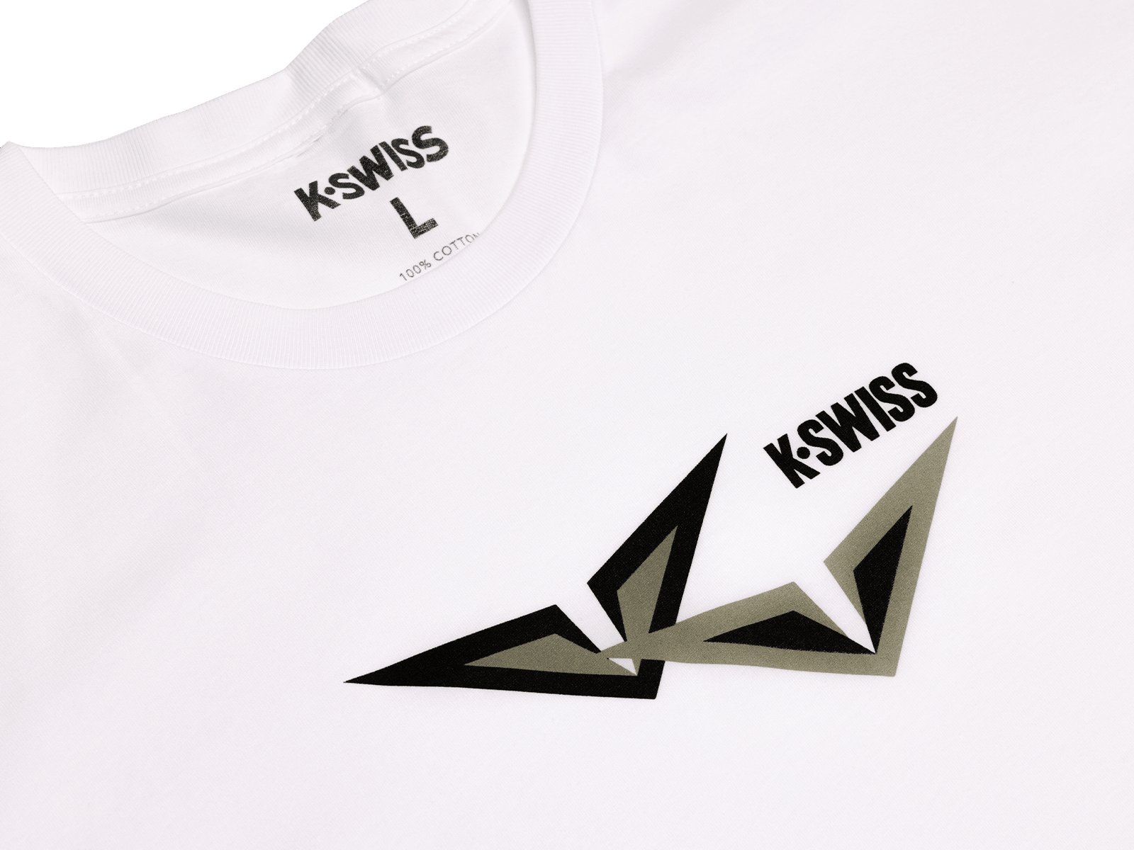 1712475 - 100 | RUBLEV ICON TEE | WHITE - K - Swiss US - APPAREL