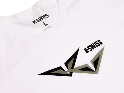 1712475 - 100 | RUBLEV ICON TEE | WHITE - K - Swiss US - APPAREL