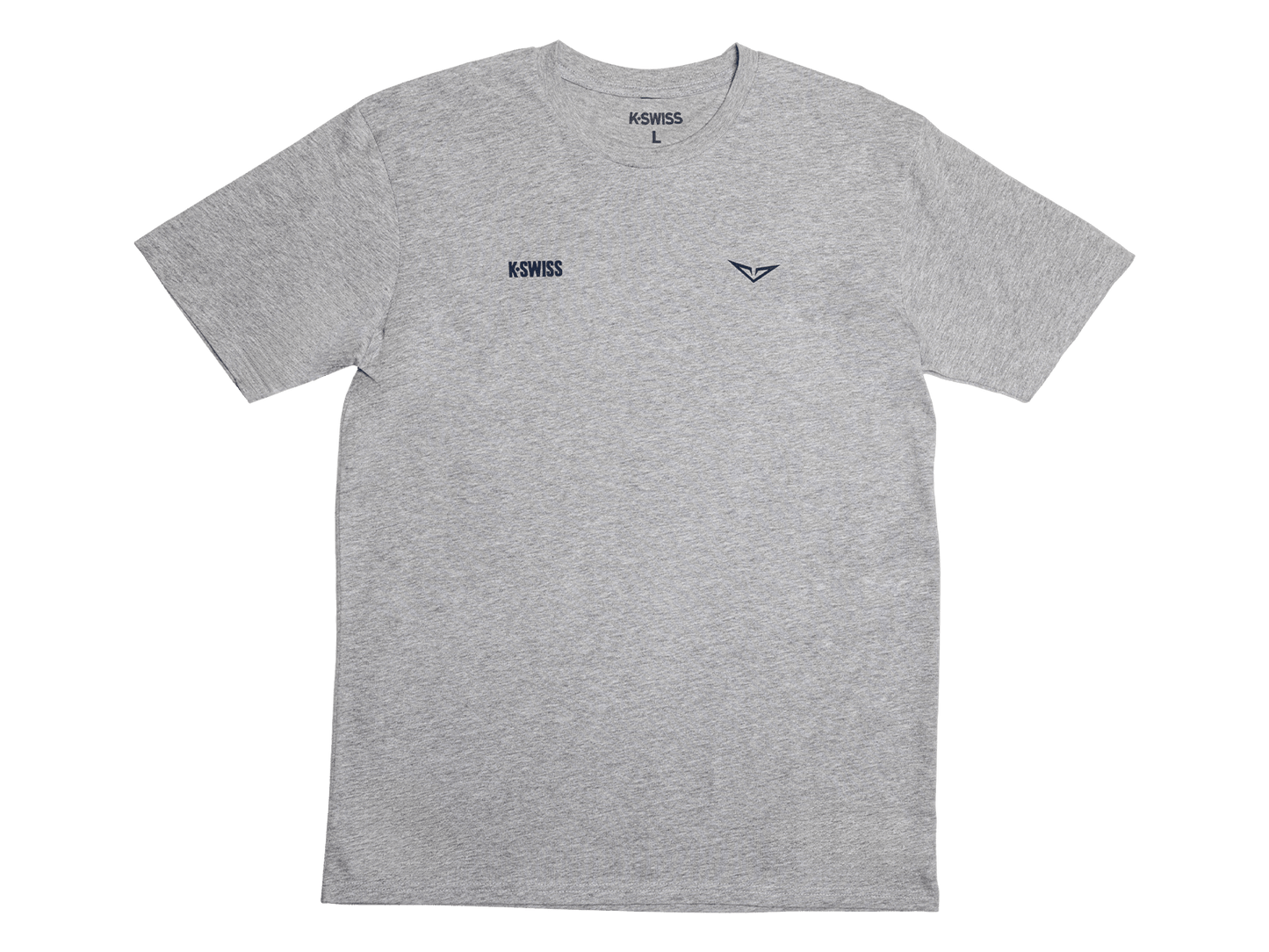 1712476 - 003 | RUBLEV PLAY FOR THE LIGHT TEE | ATHLETIC HEATHER - K - Swiss US - APPAREL