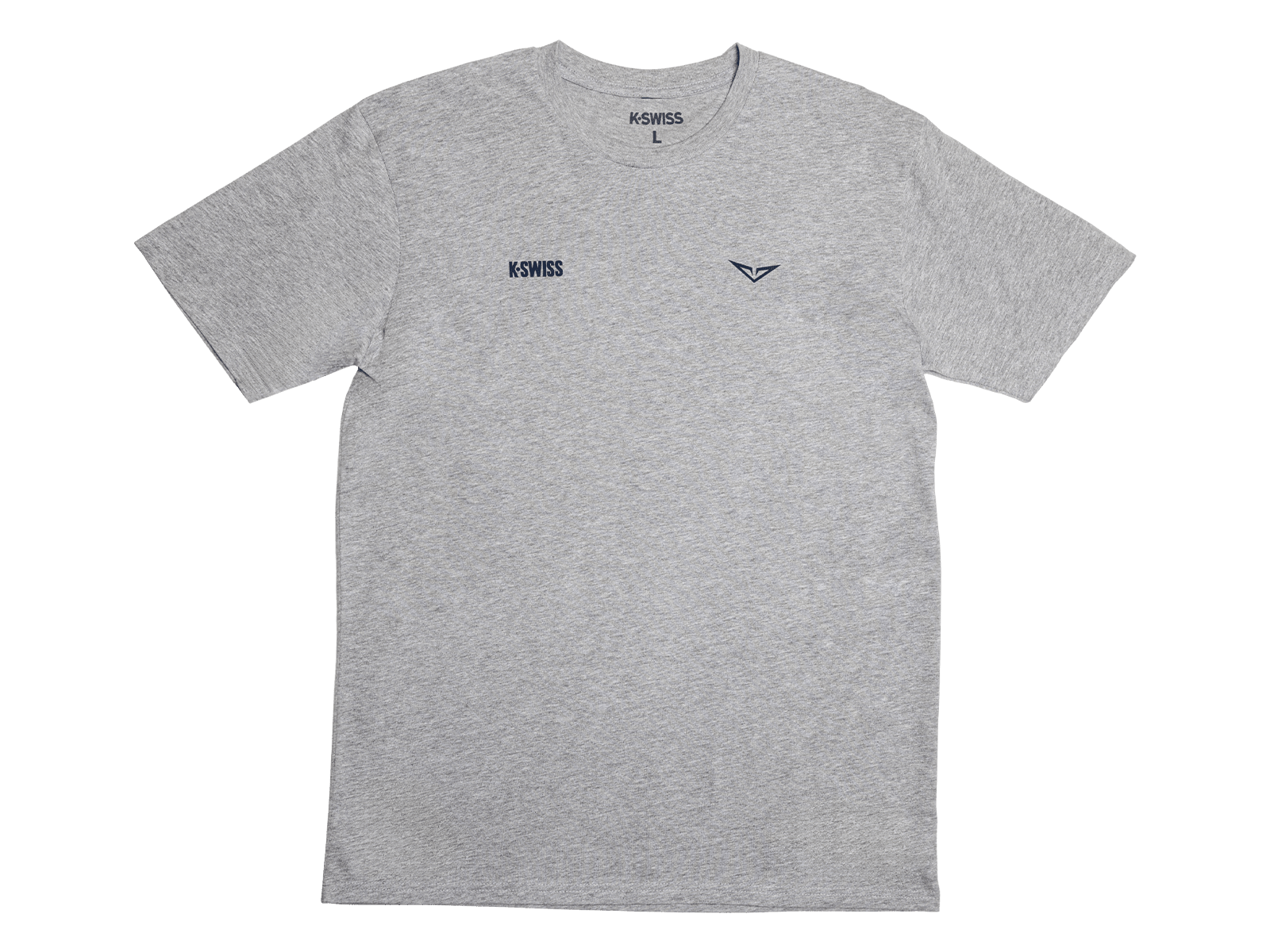 1712476 - 003 | RUBLEV PLAY FOR THE LIGHT TEE | ATHLETIC HEATHER - K - Swiss US - APPAREL