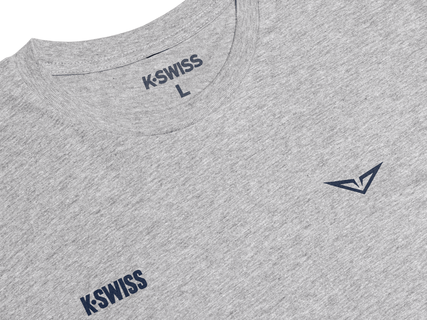1712476 - 003 | RUBLEV PLAY FOR THE LIGHT TEE | ATHLETIC HEATHER - K - Swiss US - APPAREL