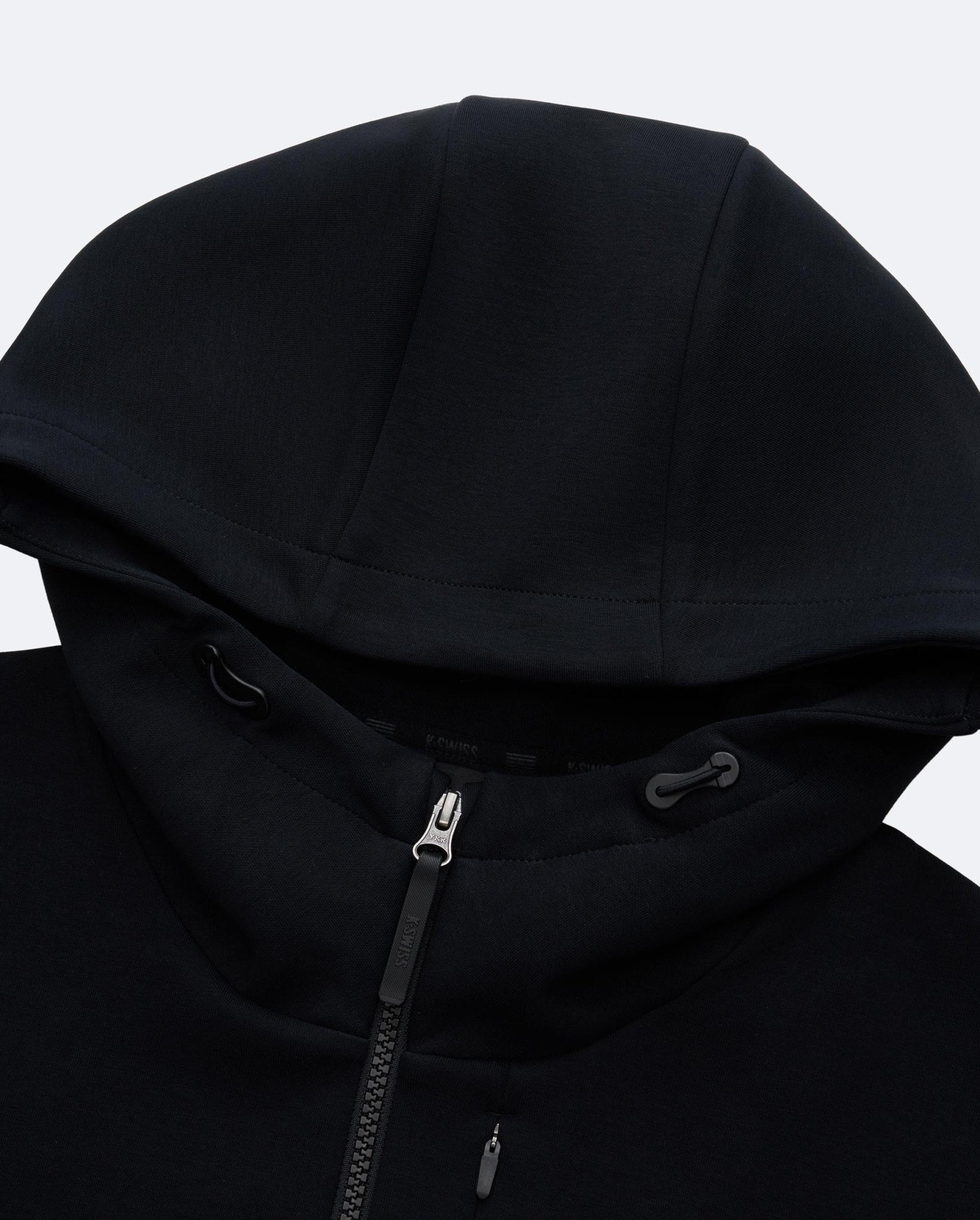 1713349 - 008 | K - SWISS X ANDREY RUBLEV UNISEX KUBE HOODED JACKET | BLACK - K - Swiss US - APPAREL