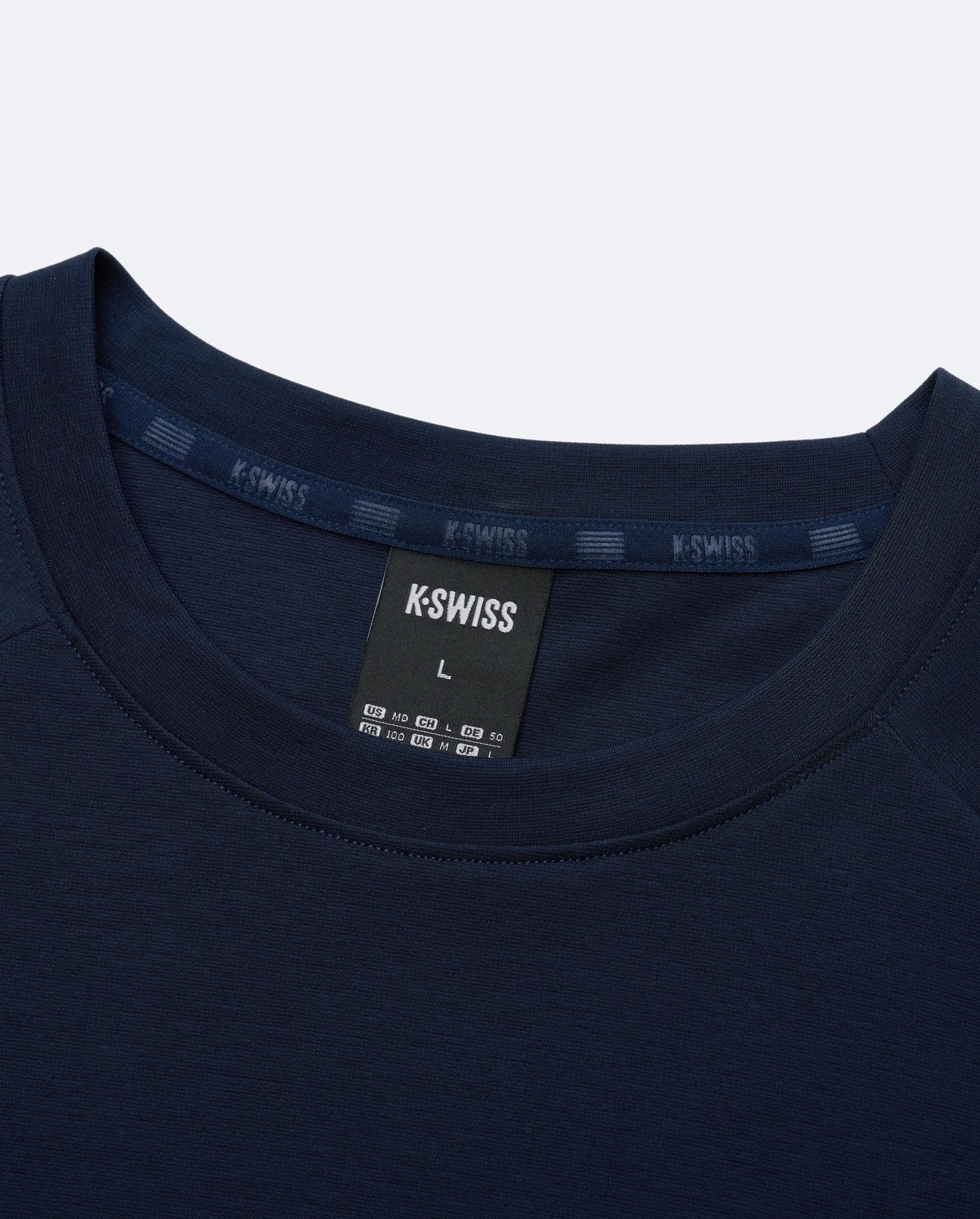 1713352 - 014 | K - SWISS X ANDREY RUBLEV UNISEX LOOSE FIT T - SHIRT | NAVY - K - Swiss US - APPAREL