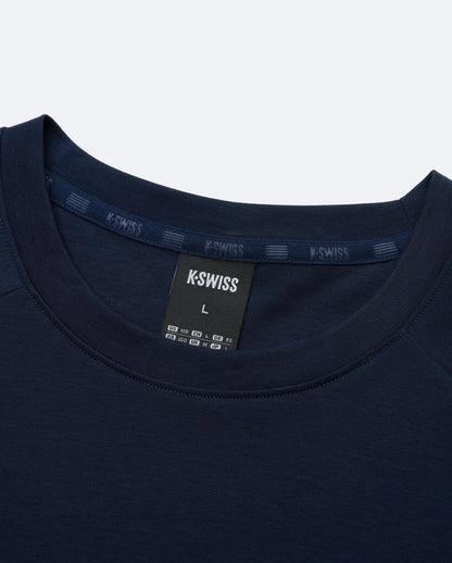 1713352 - 014 | K - SWISS X ANDREY RUBLEV UNISEX LOOSE FIT T - SHIRT | NAVY - K - Swiss US - APPAREL