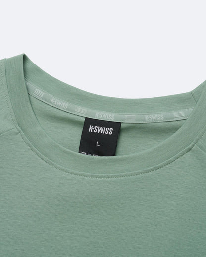 1713352 - 207 | K - SWISS X ANDREY RUBLEV UNISEX LOOSE FIT T - SHIRT | KHAKI - K - Swiss US - APPAREL