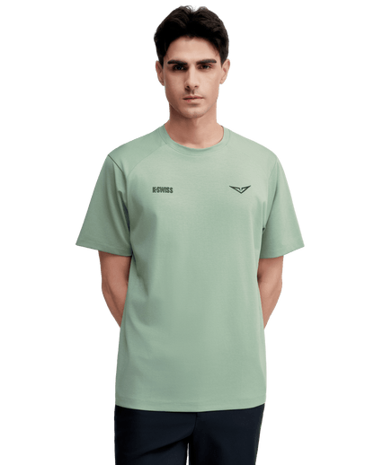 1713352 - 207 | K - SWISS X ANDREY RUBLEV UNISEX LOOSE FIT T - SHIRT | KHAKI - K - Swiss US - APPAREL