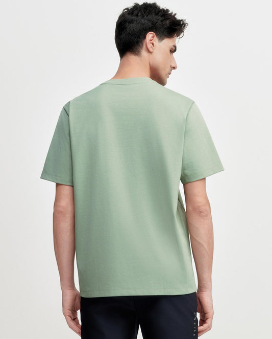 1713352 - 207 | K - SWISS X ANDREY RUBLEV UNISEX LOOSE FIT T - SHIRT | KHAKI - K - Swiss US - APPAREL
