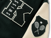 175773-350 | K SWISS X GOLDENBEAR VARSITY JACKET | EMERALD/CREAM