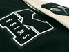175773-350 | K SWISS X GOLDENBEAR VARSITY JACKET | EMERALD/CREAM