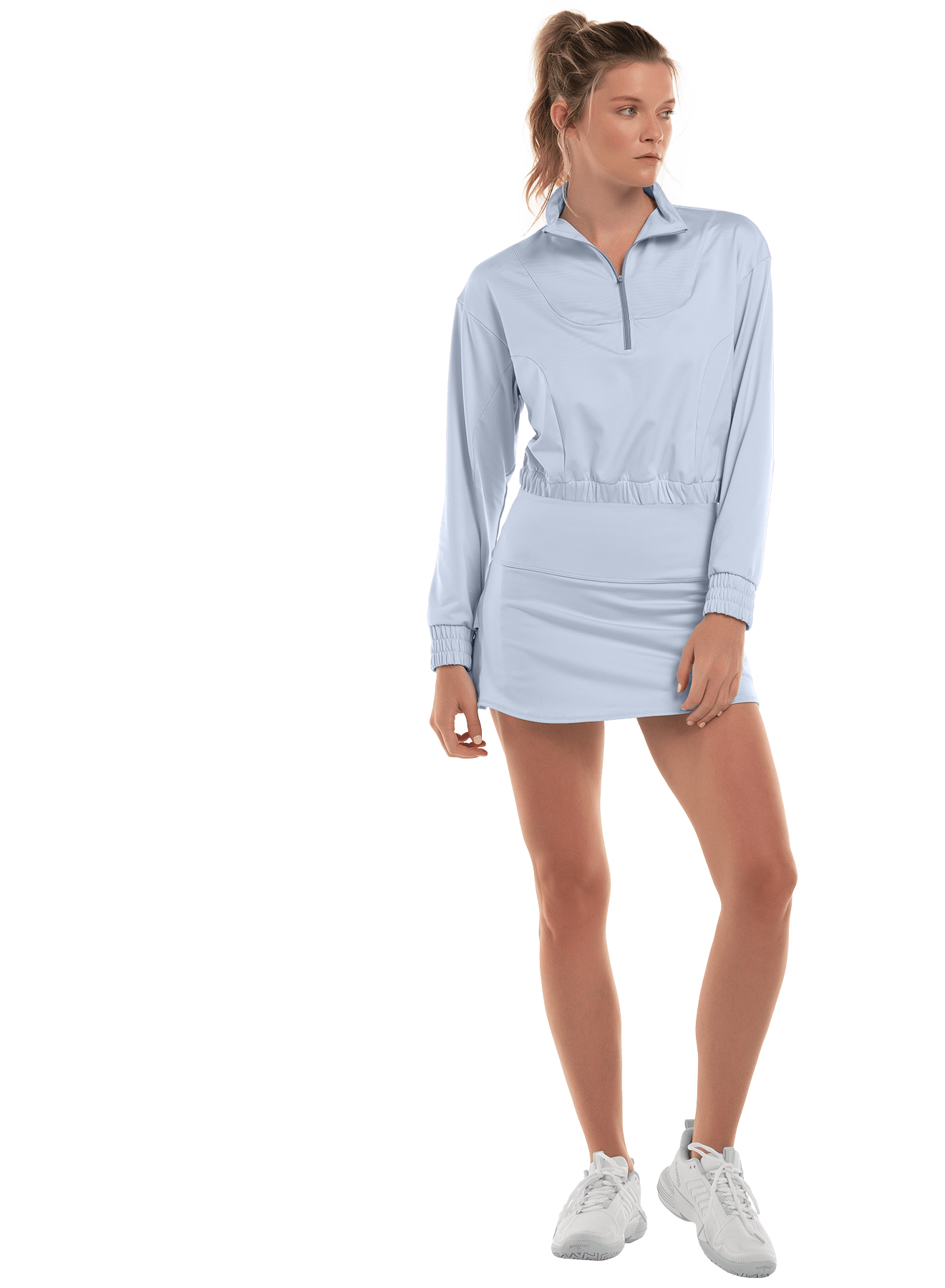 1910212 - 433 | ELEVATE 1/4 ZIP L/S | GLACE - K - Swiss US - APPAREL
