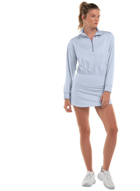 1910212-433 | ELEVATE 1/4 ZIP L/S | GLACE