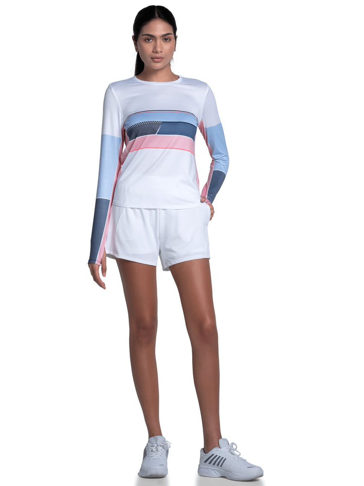 1910222-100 | PIQUE SHORT-4" | WHITE