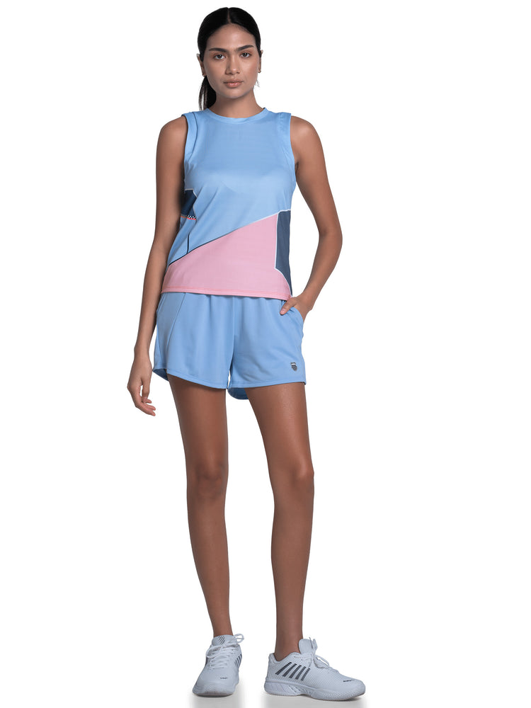 1910222-452 | PIQUE SHORT-4" | AIR BLUE