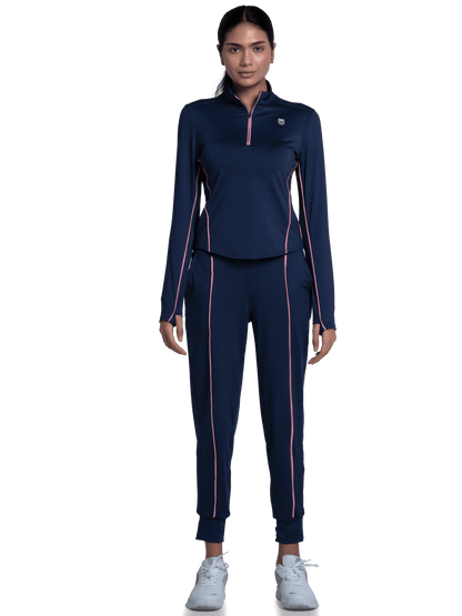 1910640 - 421 | EDGE 1/4 ZIP L/S - K - Swiss US - APPAREL