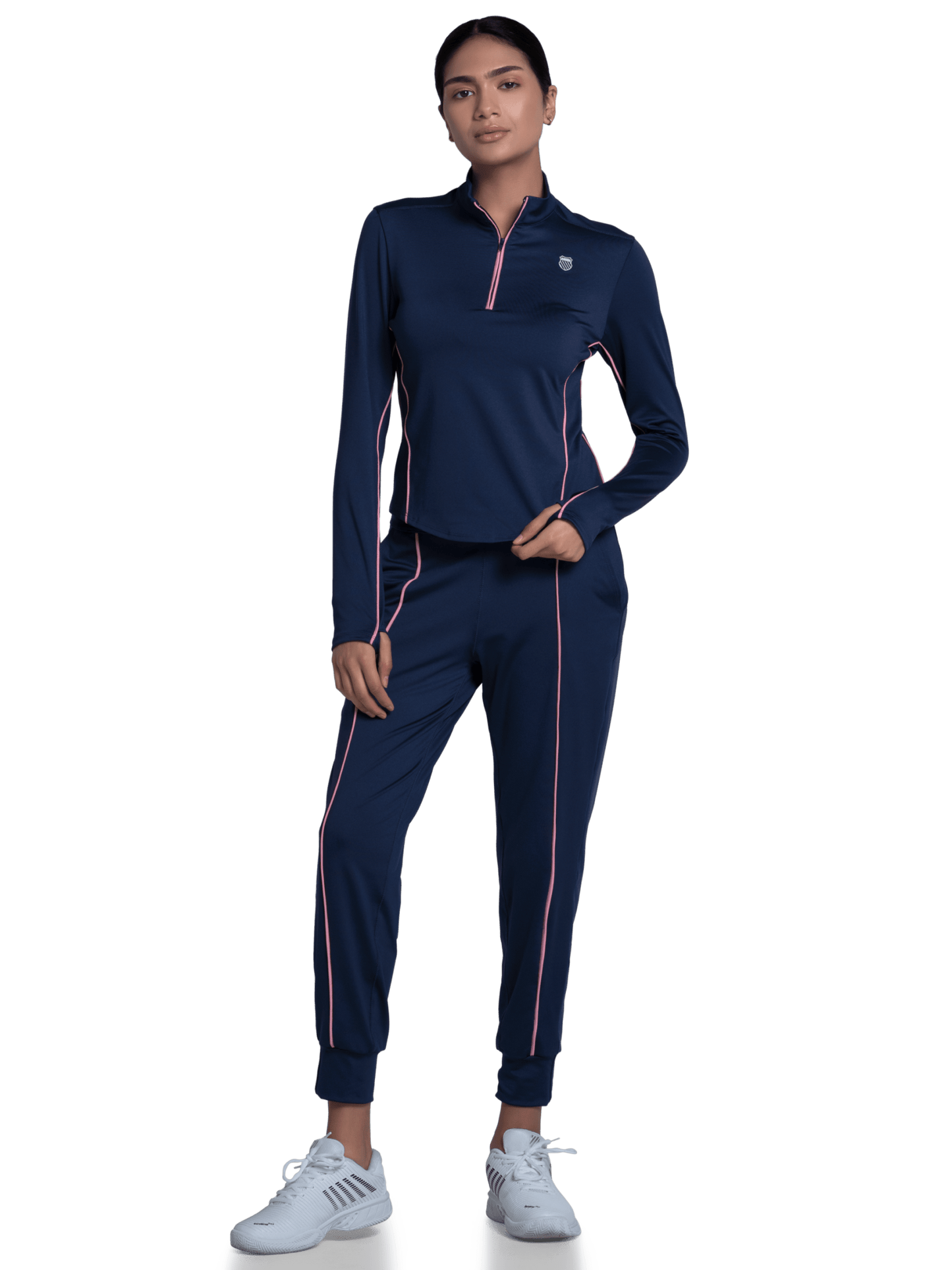 1910640 - 421 | EDGE 1/4 ZIP L/S - K - Swiss US - APPAREL