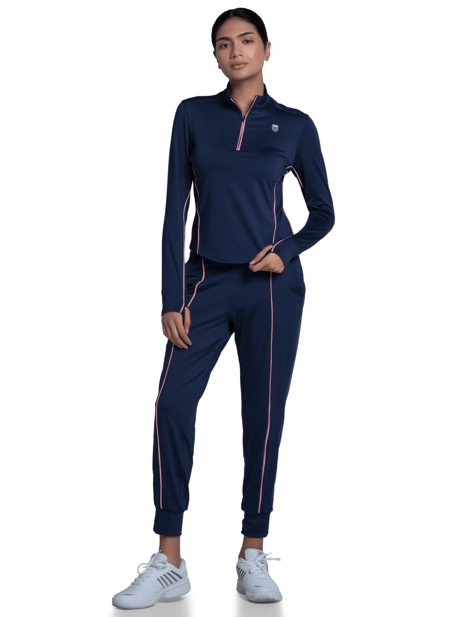 1910640 - 421 | EDGE 1/4 ZIP L/S - K - Swiss US - APPAREL