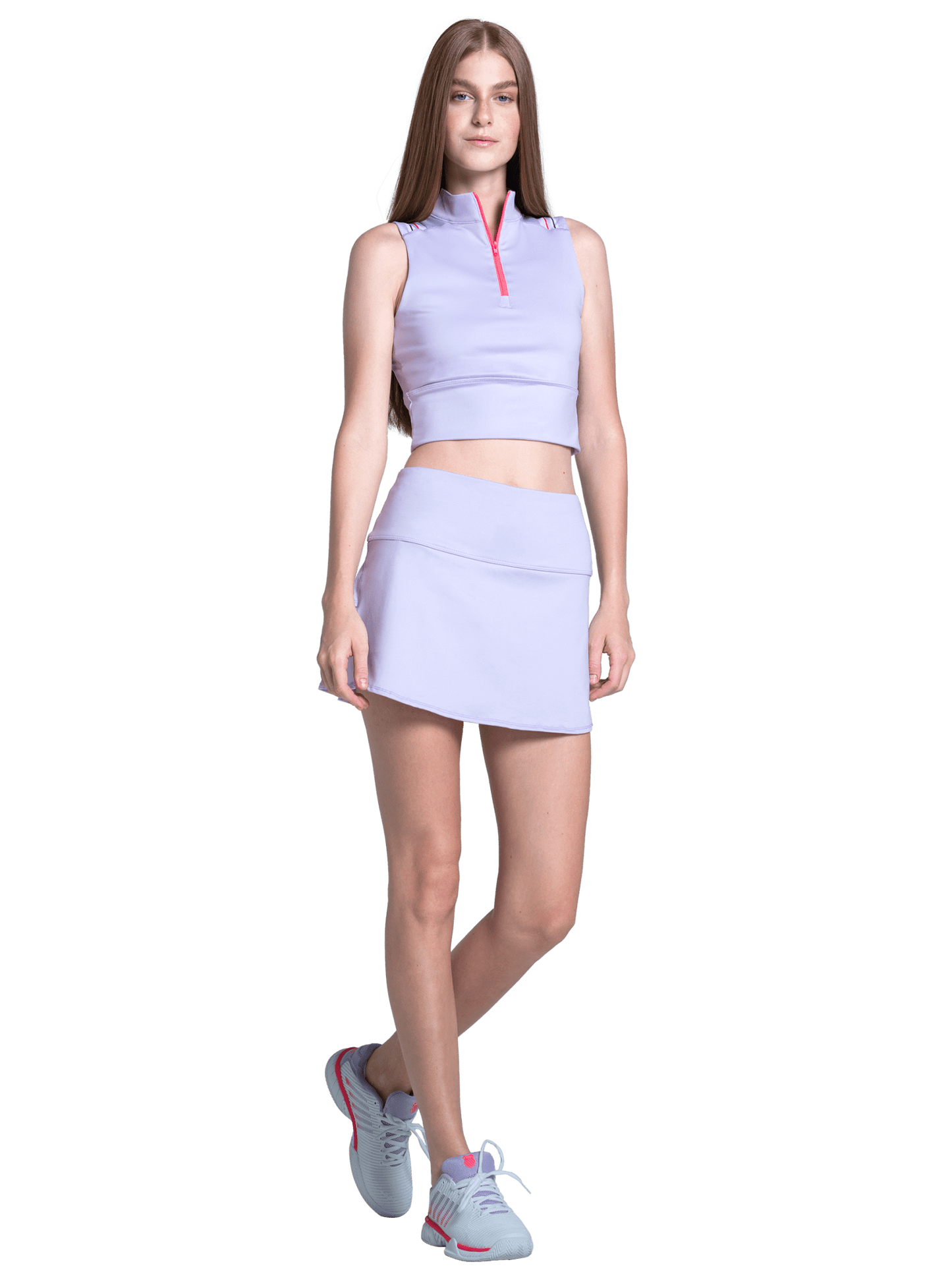 1910641 - 040 | EDGE CUT CROP TANK - K - Swiss US - APPAREL
