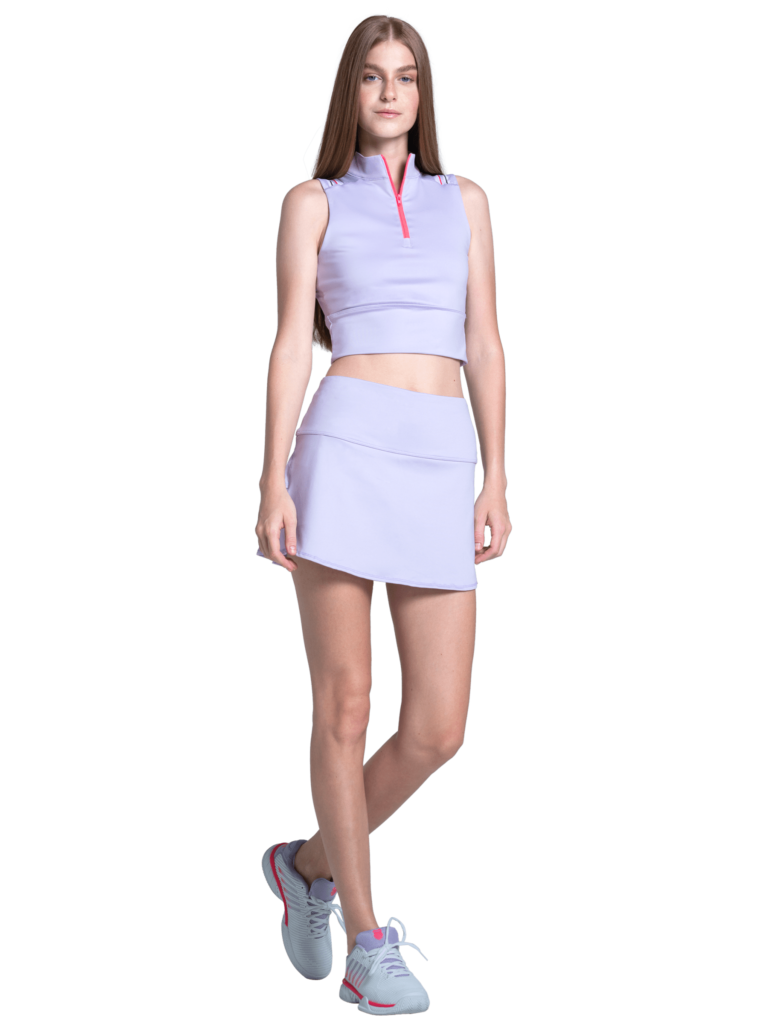 1910641 - 040 | EDGE CUT CROP TANK - K - Swiss US - APPAREL
